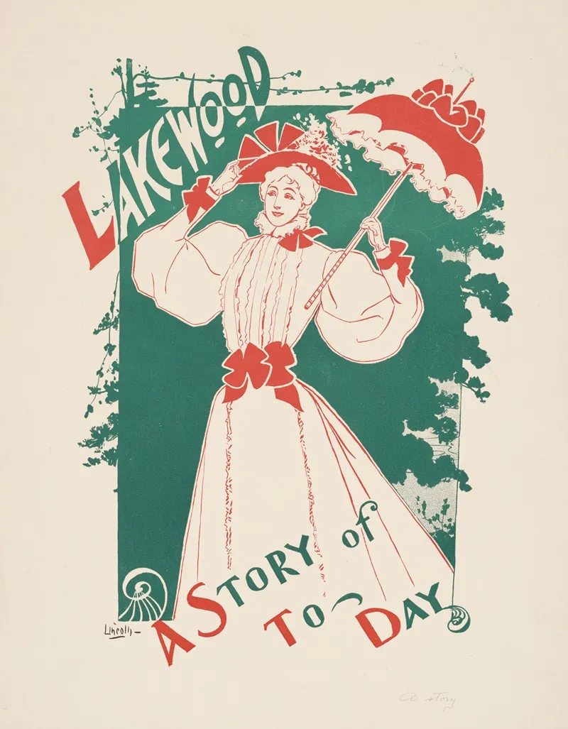 Lakewood A Story Of To Day Wall Art by A.W.B. Lincoln - High-Resolution Digital Print