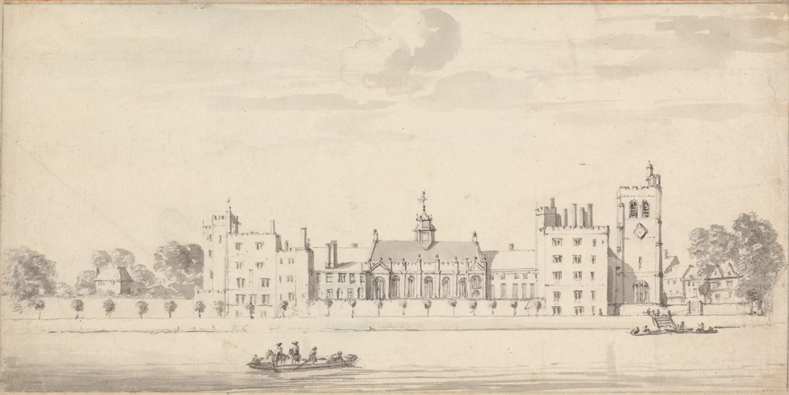Lambeth Palace From Across The River