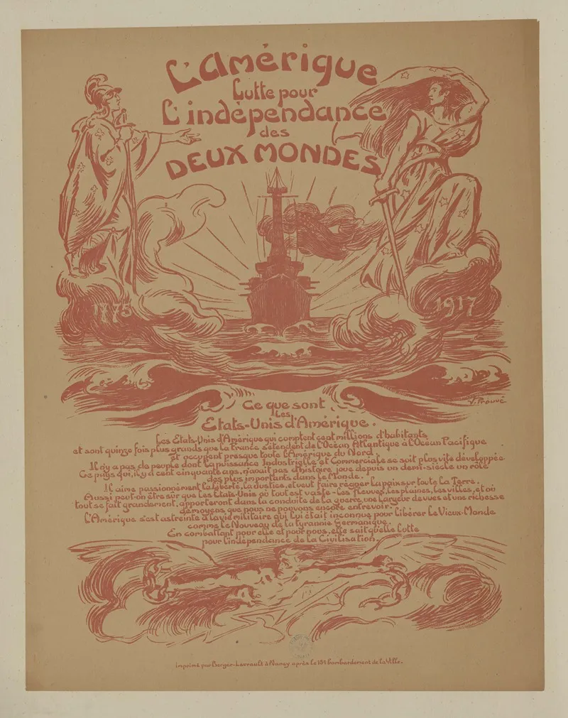 Lamerique Lutte Pour Lindependance Des Deux Mondes