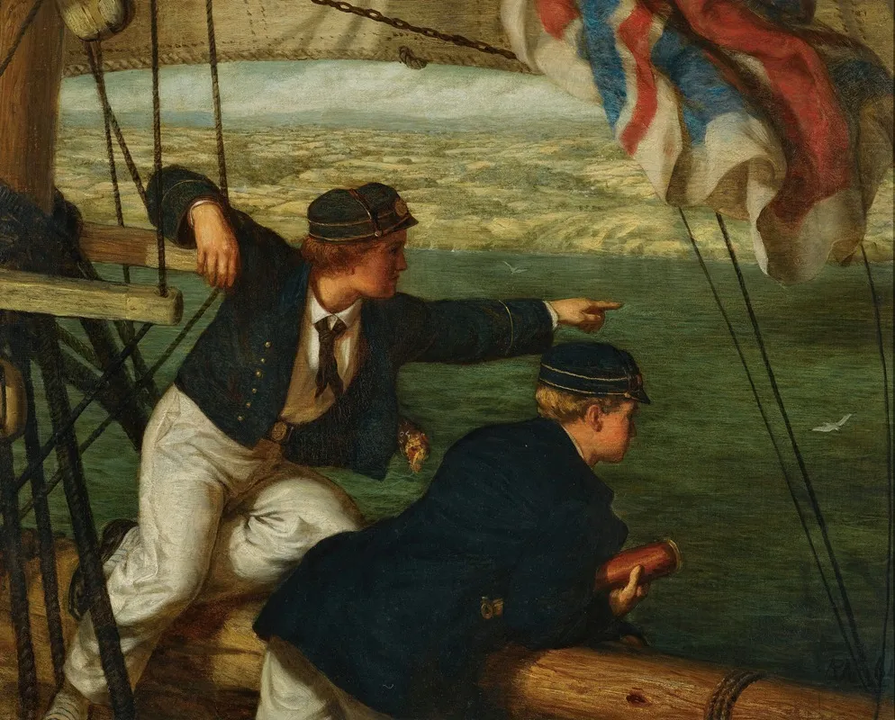 Land Ahoy Wall Art by Philip Richard Morris - High-Resolution Digital Print