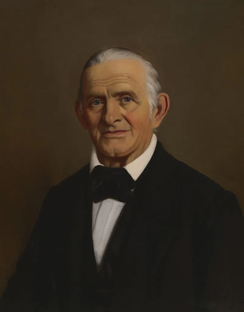 Landesfahnrich Johann Ulrich Sutter 1793 1869 Wall Art by Sebastian Buff - High-Resolution Digital Print