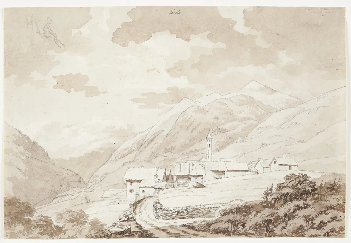 Landsbyen Airolo I Alperne 2