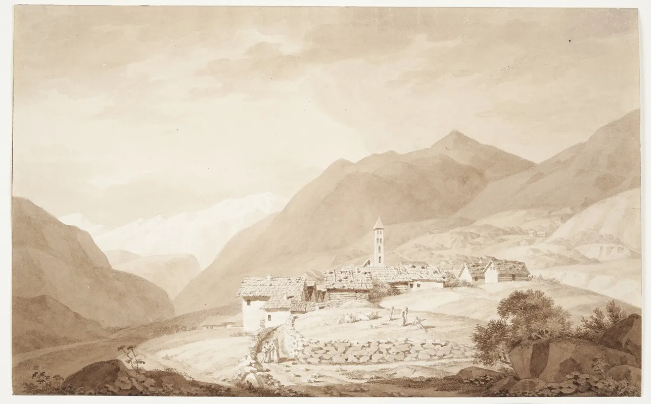 Landsbyen Airolo I Alperne