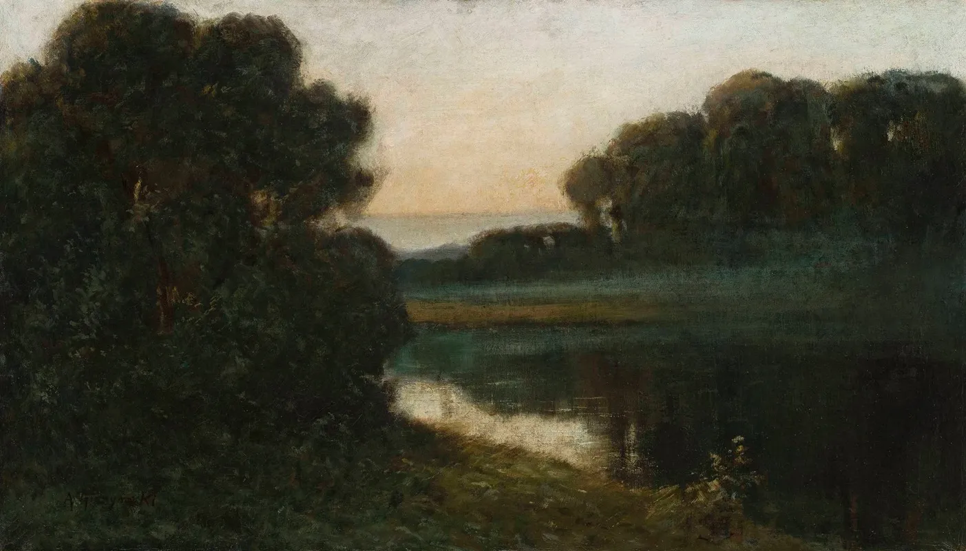 Landscape 292 Wall Art by Aleksander Gierymski - High-Resolution Digital Print