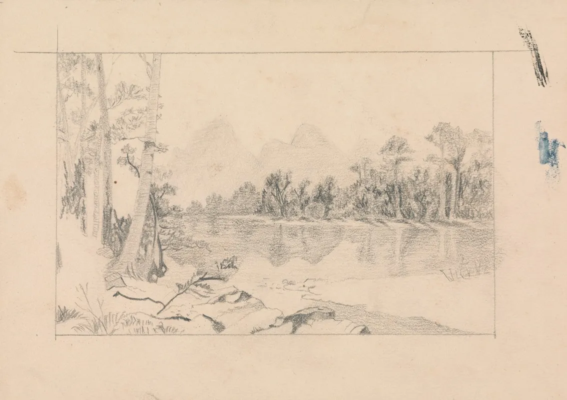 Landscape 383 Wall Art by Richard Pettigrew Leitch - High-Resolution Digital Print