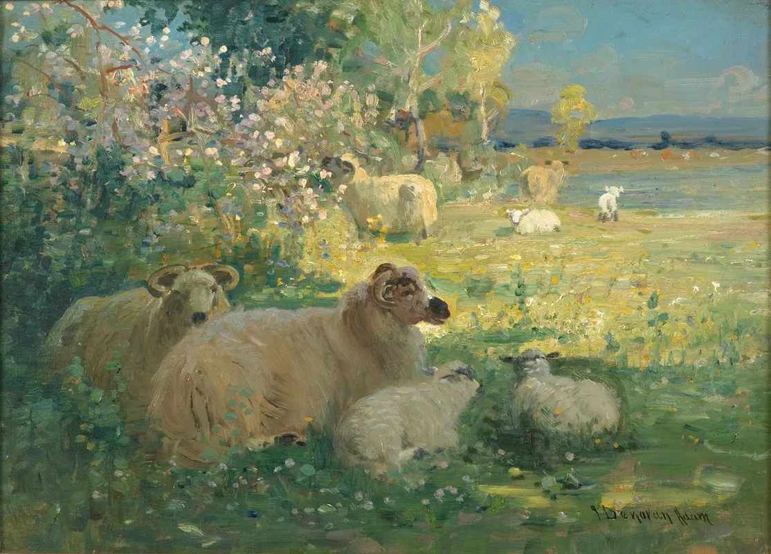 Landscape 418 Wall Art by Joseph Adam - High-Resolution Digital Print