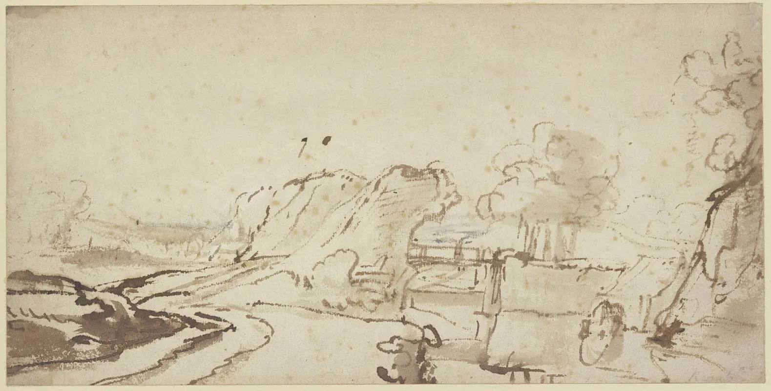 Landscape 445 Wall Art by Aert de Gelder - High-Resolution Digital Print