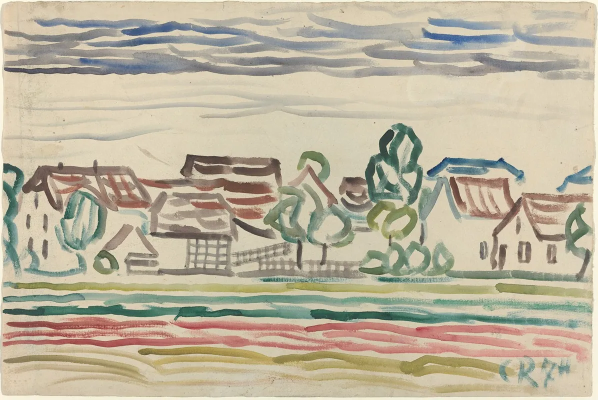 Landscape 52 Wall Art by Christian Rohlfs - High-Resolution Digital Print