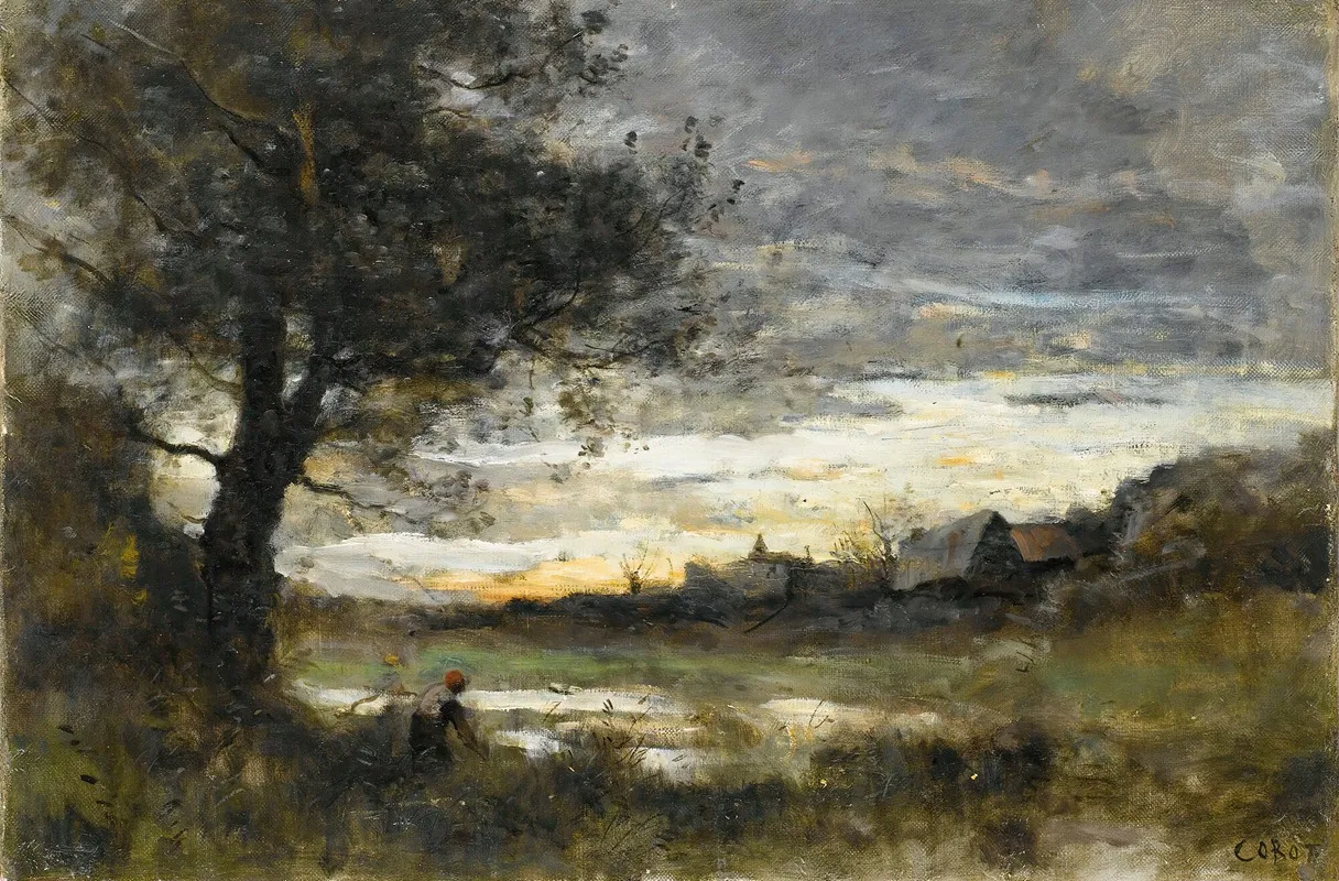 Landscape At Sunset 4