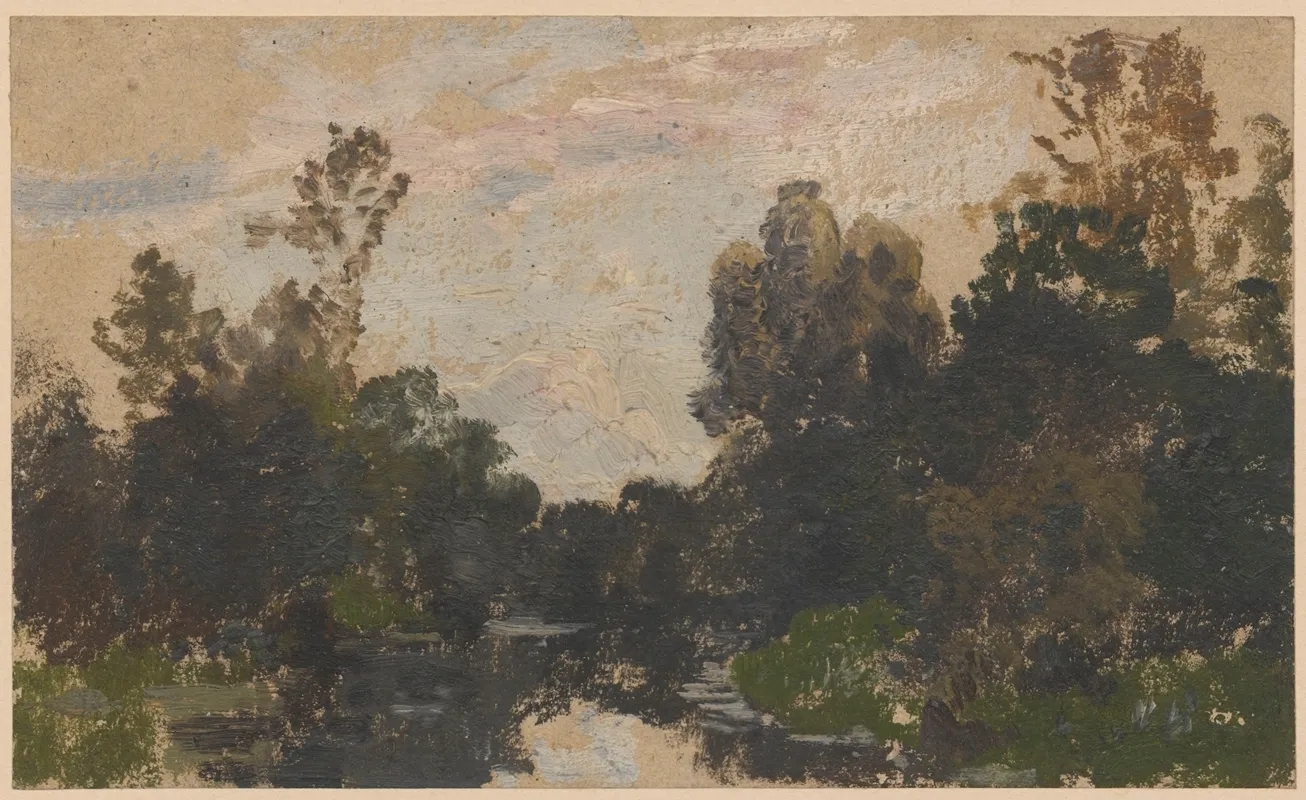 Landscape By The River Barycz 2