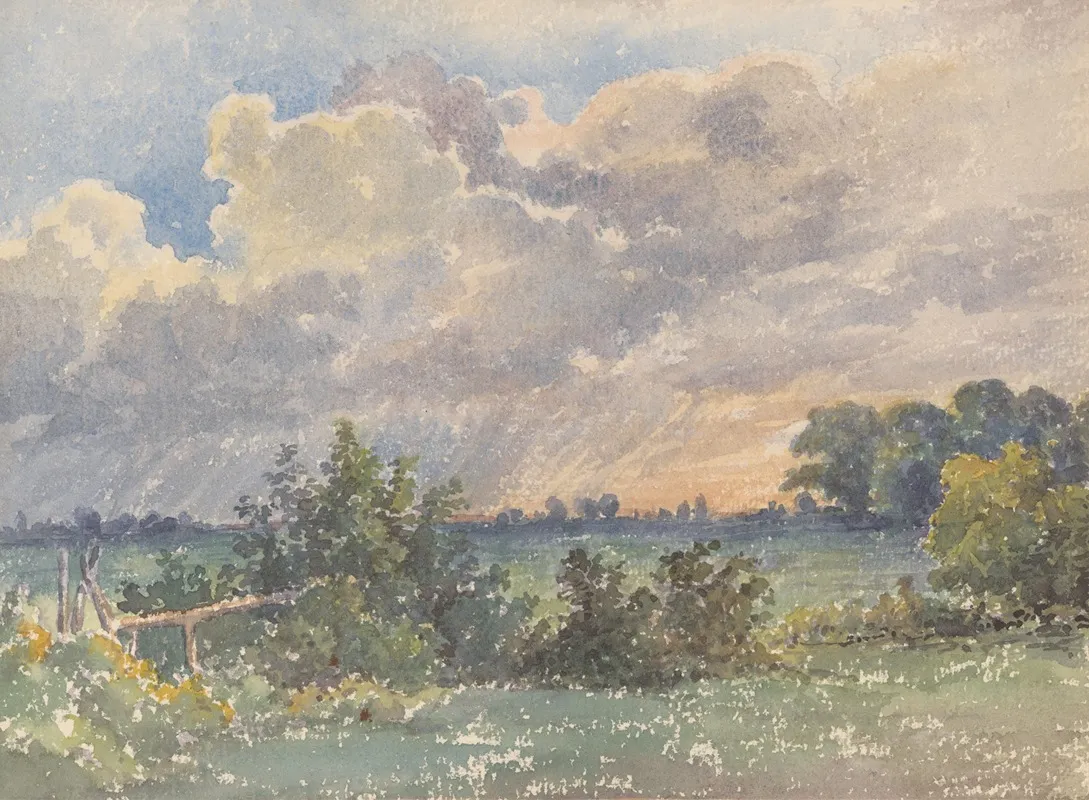 Landscape During Sunset