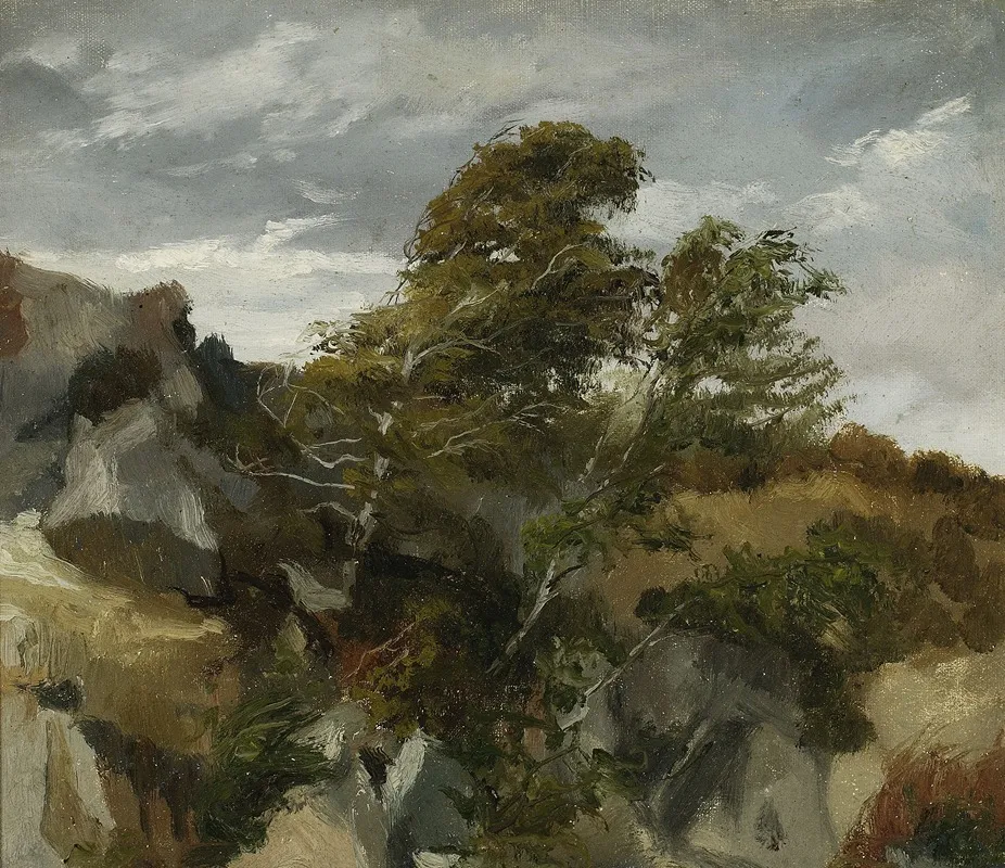 Landscape From Bortniki At The Dniester River