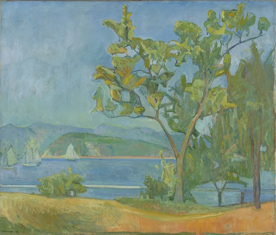 Landscape From Holmsbu Wall Art by Oluf Wold-Torne - High-Resolution Digital Print
