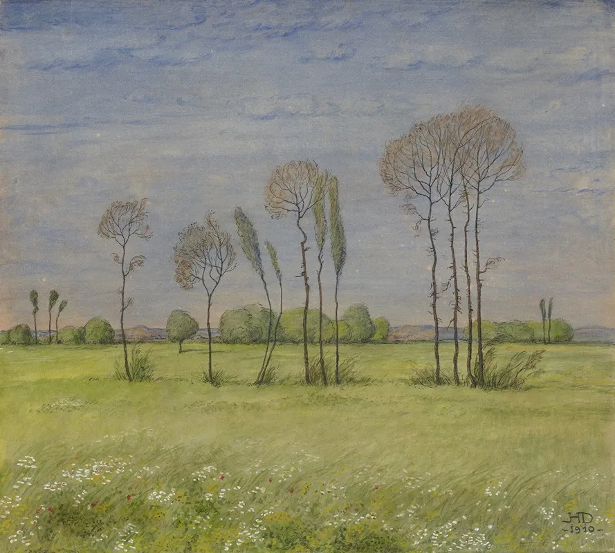 Landscape In Spring