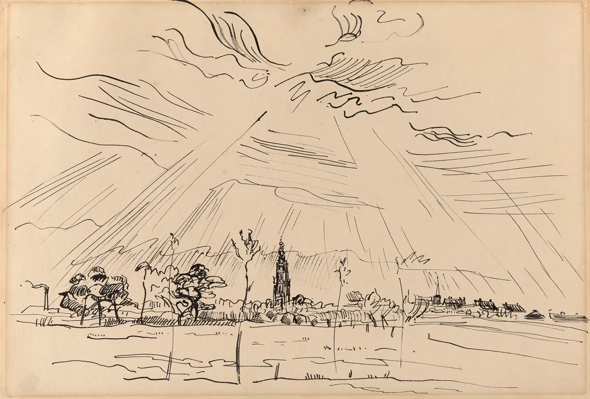 Landscape Near Amersfoort