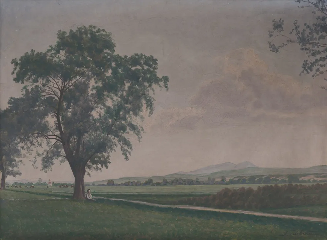 Landscape Near Pribovce Village