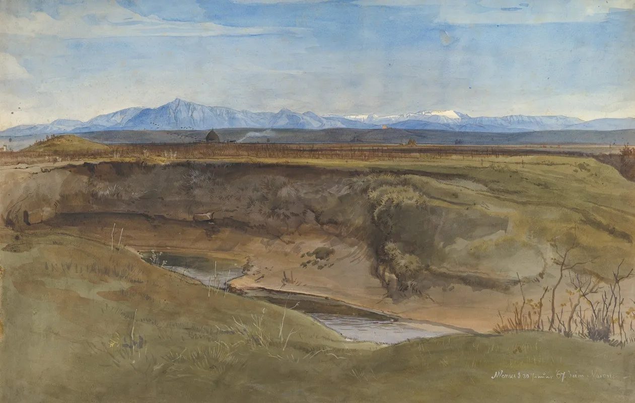 Landscape Near Rome