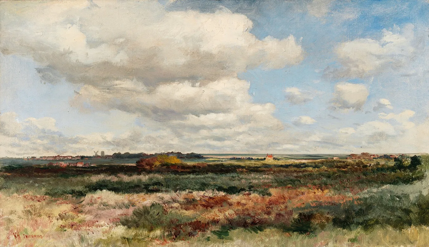 Landscape Near Southwold Wall Art by Keeley Halswelle - High-Resolution Digital Print