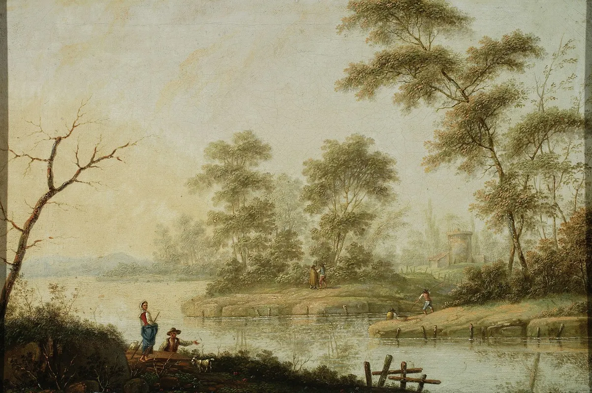Landscape Rivulet Bank