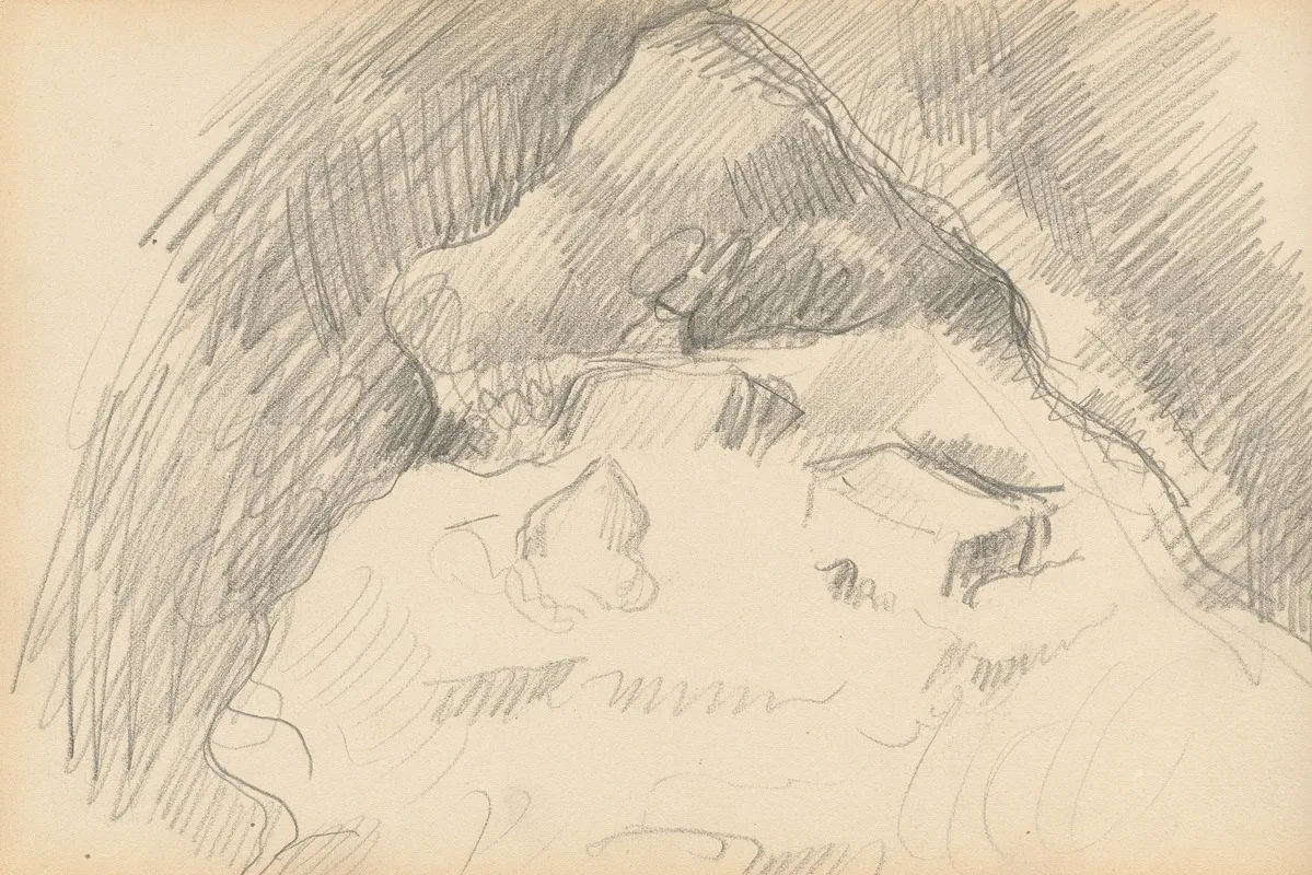 Landscape Seen From The Inside Of A Cave
