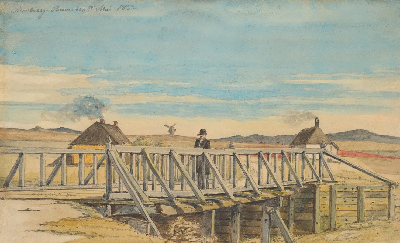 Landscape With A Bridge Near Mosbjerg