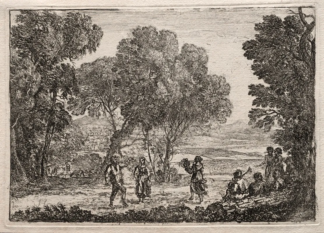 Landscape With A Country Dance