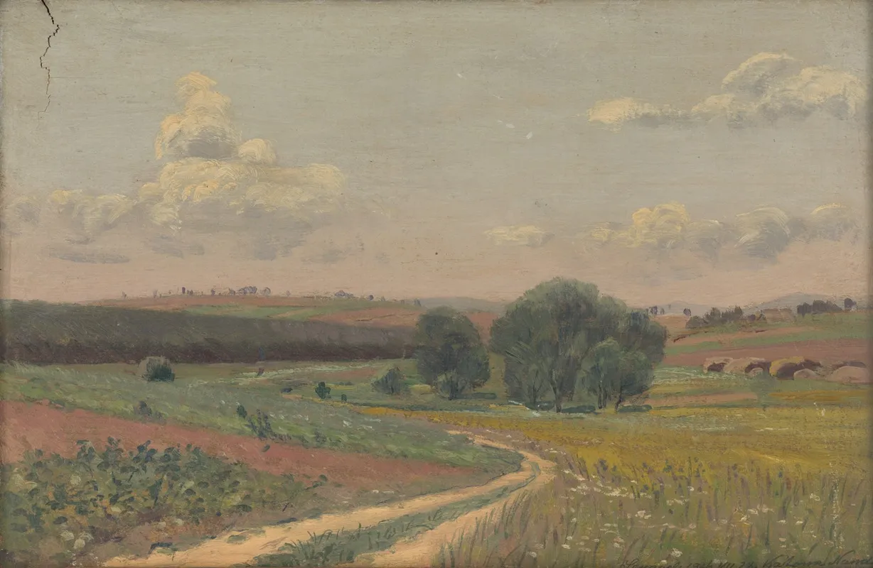 Landscape With A Dirt Road