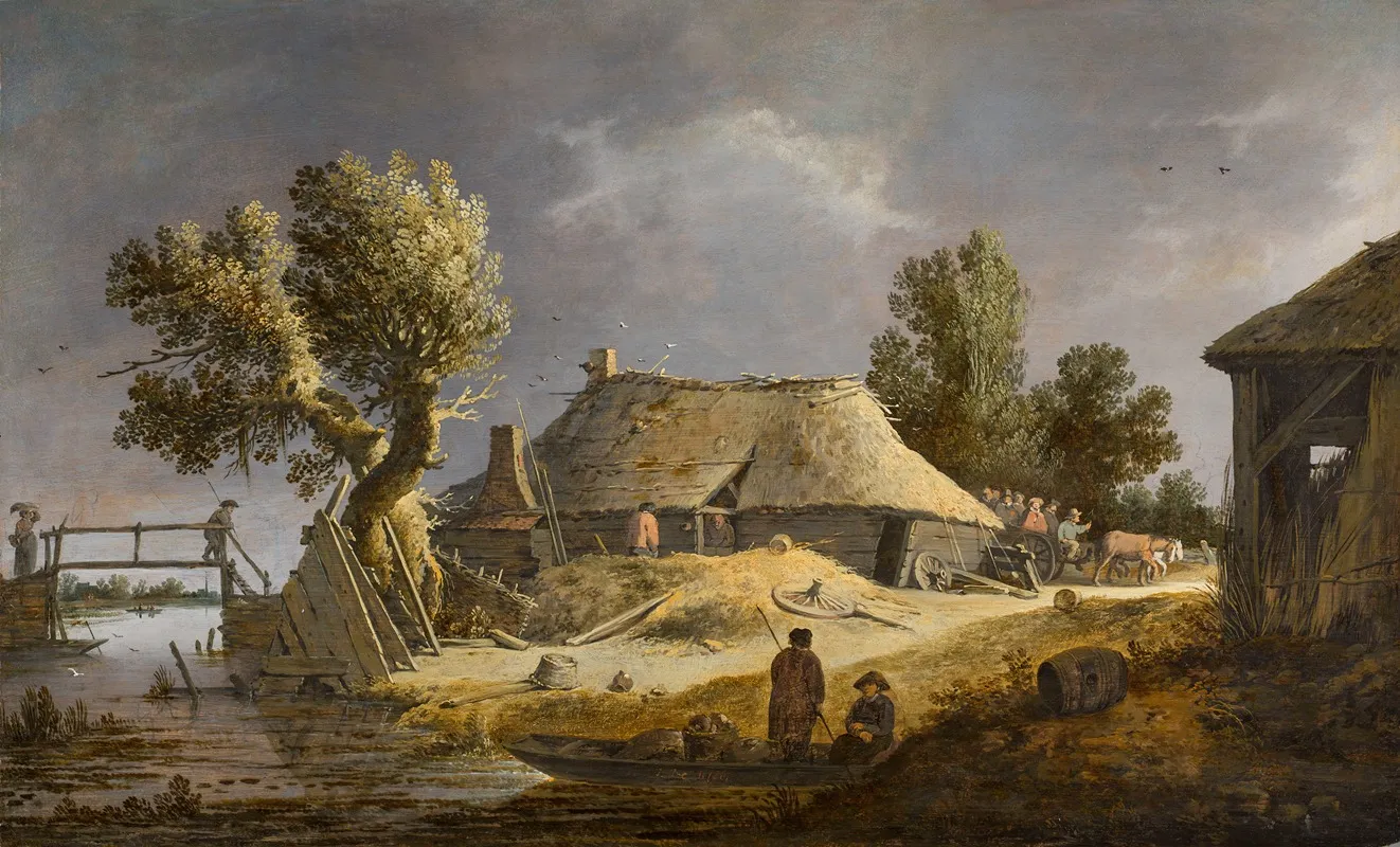 Landscape With A Farmhouse 2