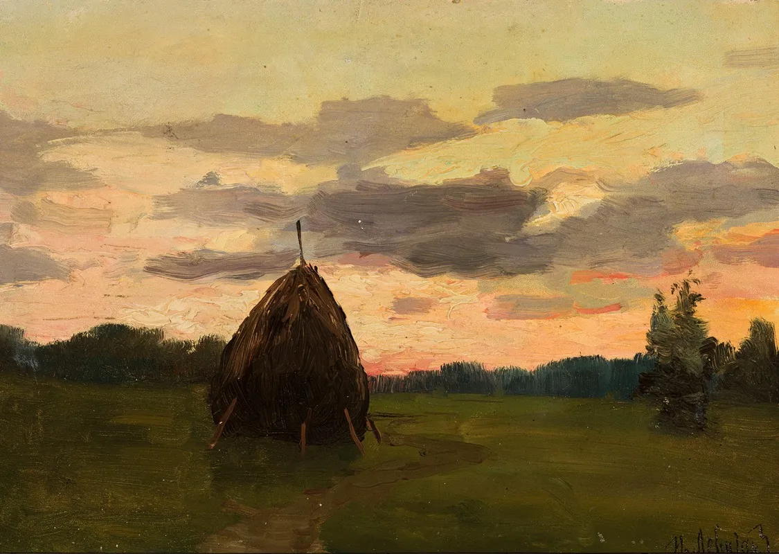 Landscape With A Haystack 2