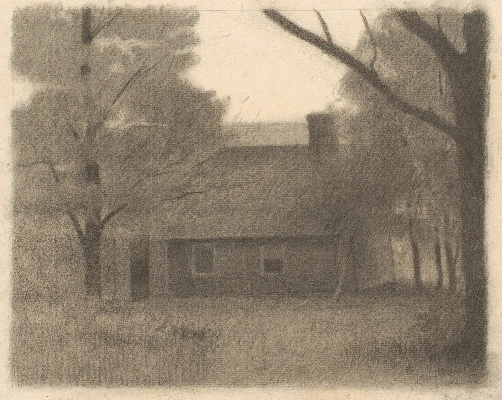 Landscape With A House Wall Art by Herbert Crowley - High-Resolution Digital Print