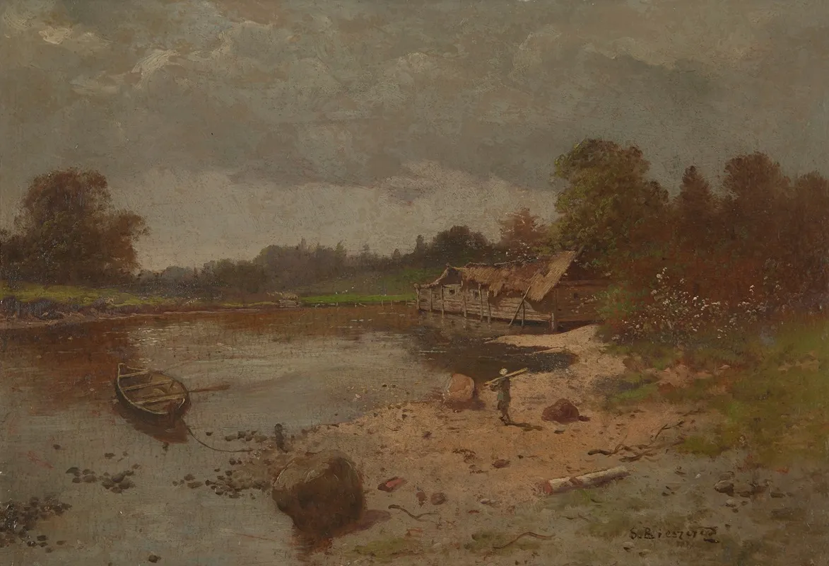 Landscape With A Pond 3