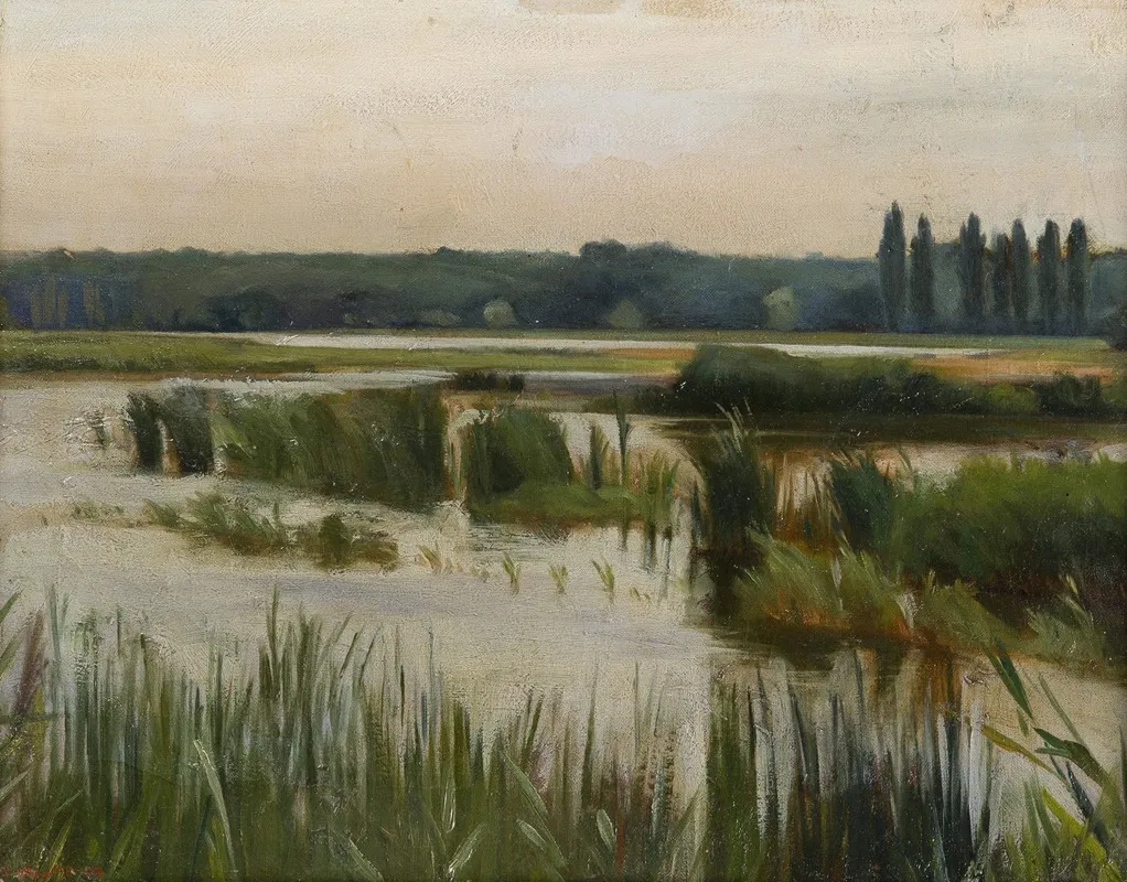 Landscape With A Pond 4