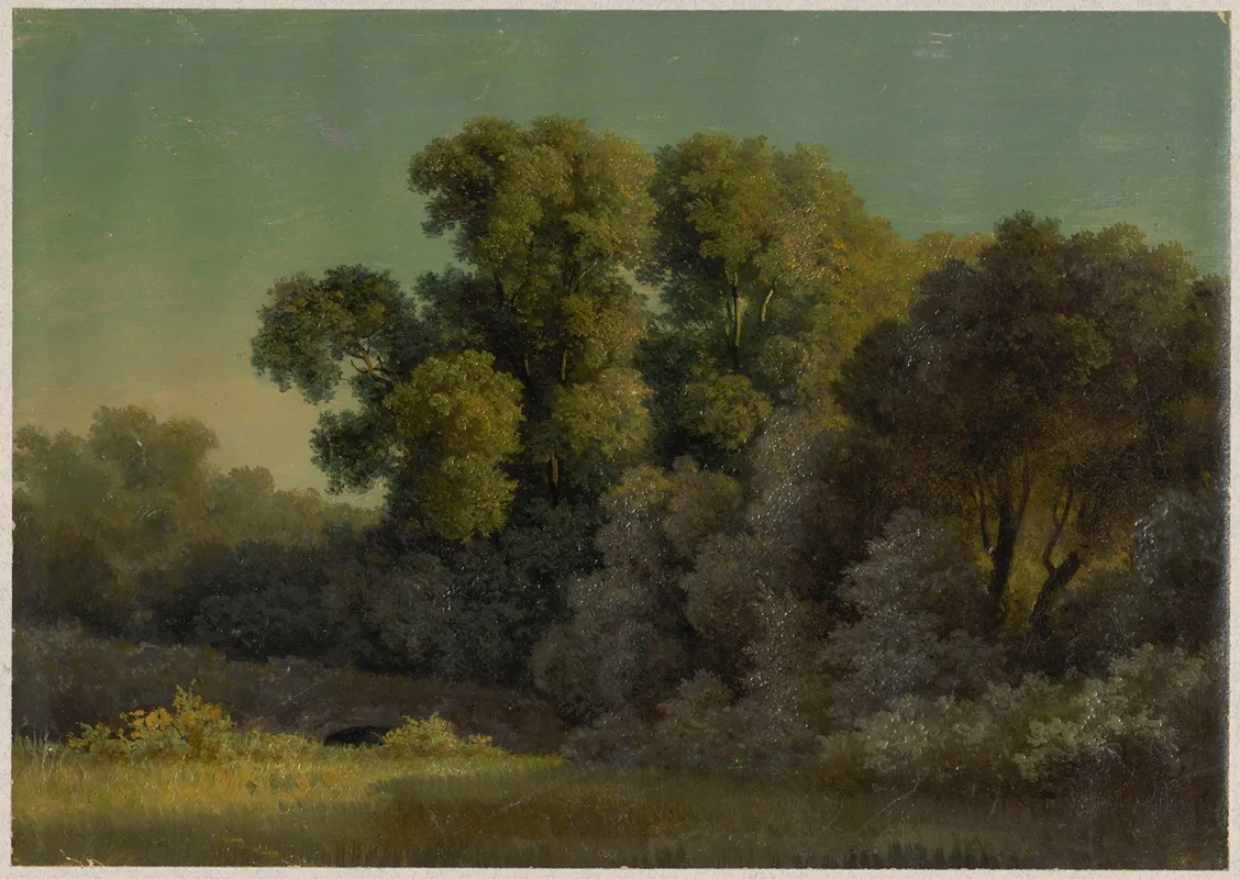 Landscape With A Thicket Of Trees