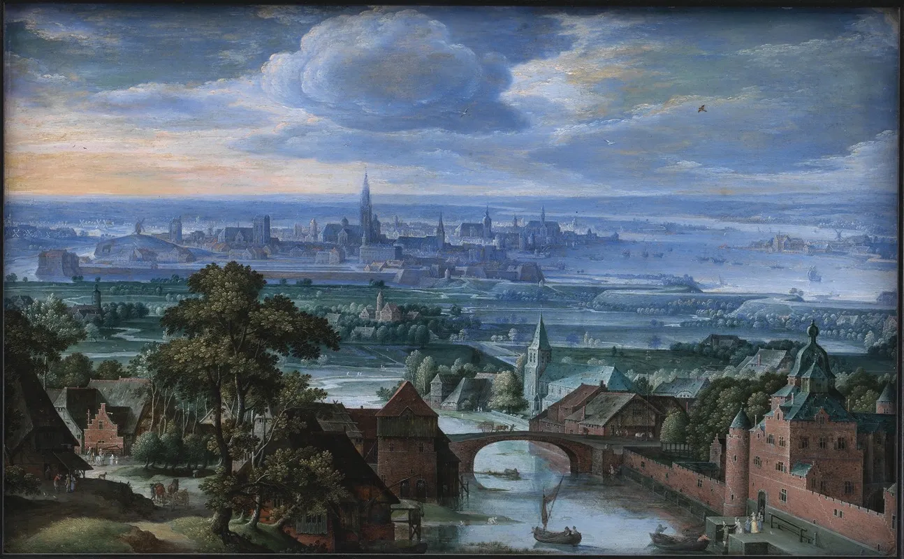 Landscape With A View Of Antwerp