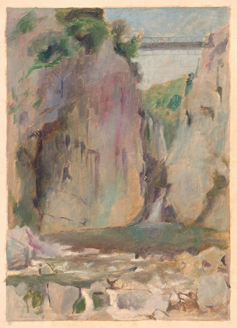 Landscape With A Waterfall 4