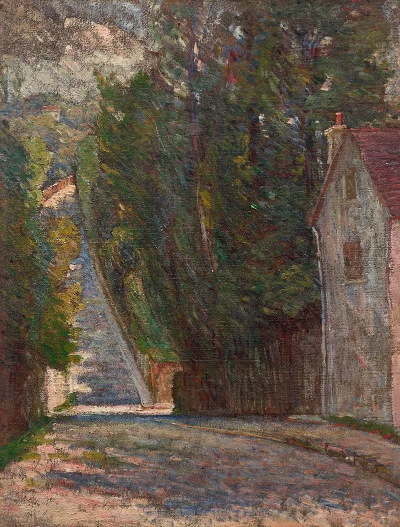 Landscape With An Alley