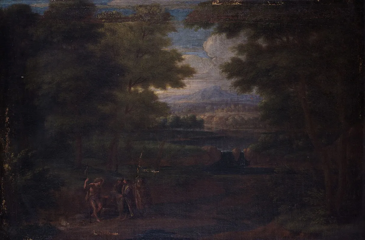 Landscape With Christ And The Men Of Emmaus