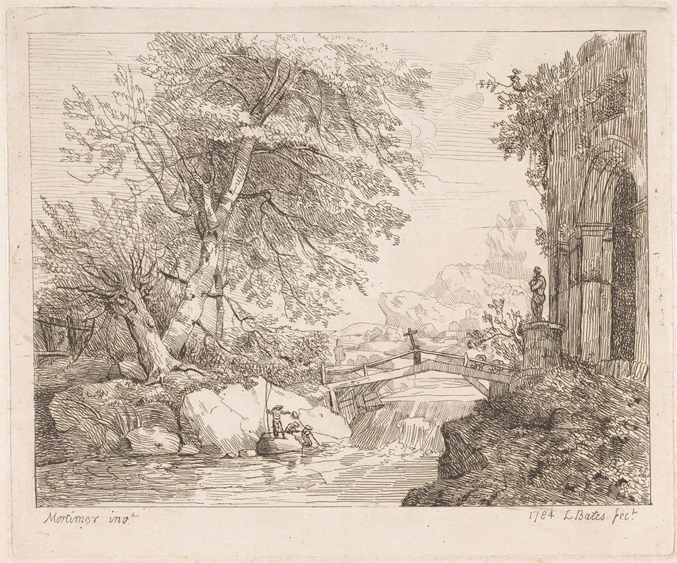 Landscape With Classical Ruins
