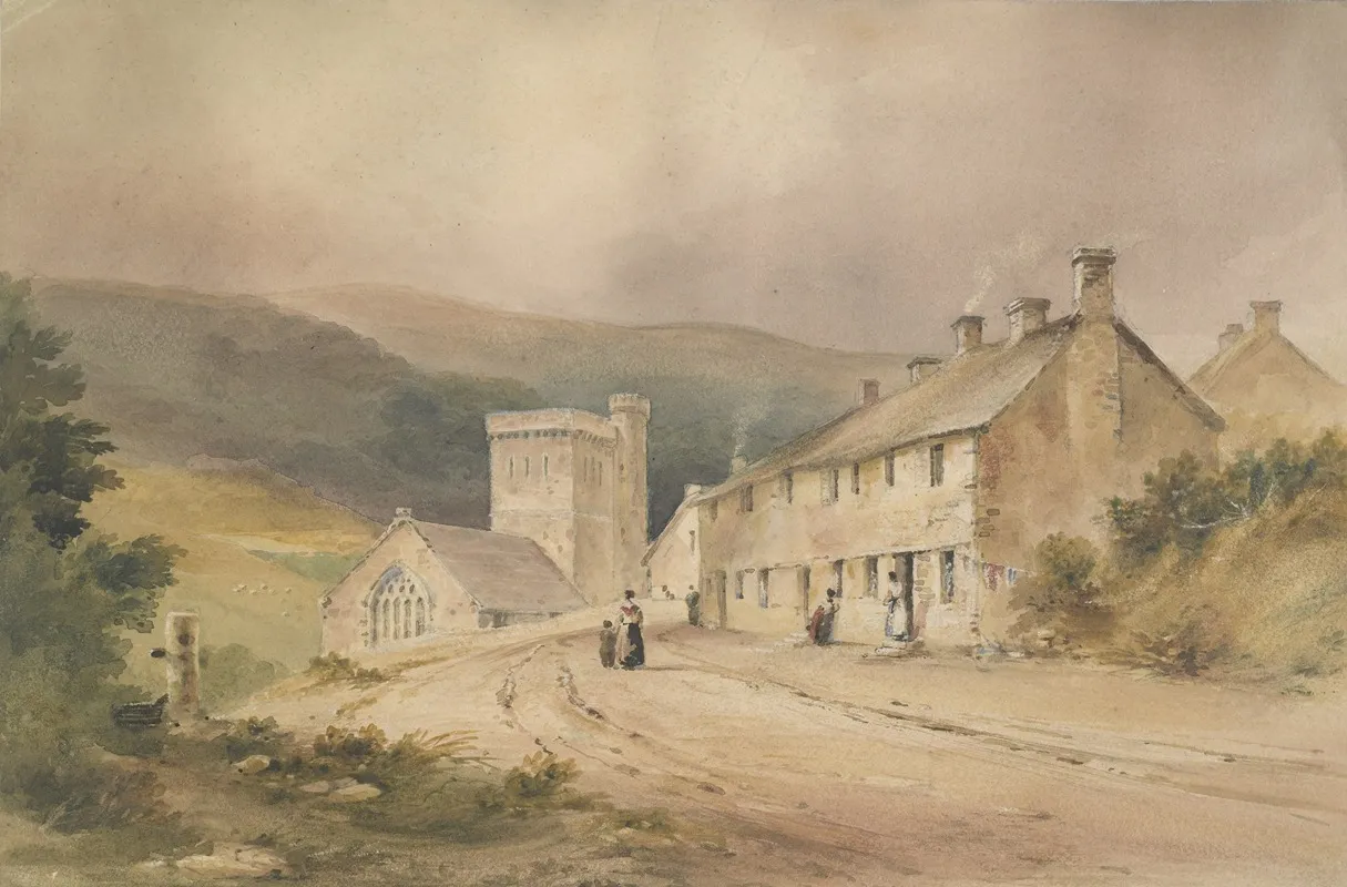 Landscape With Cottage And Church 2