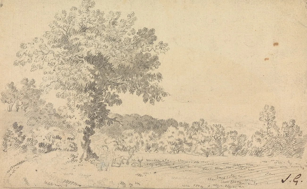 Landscape With Deer 2