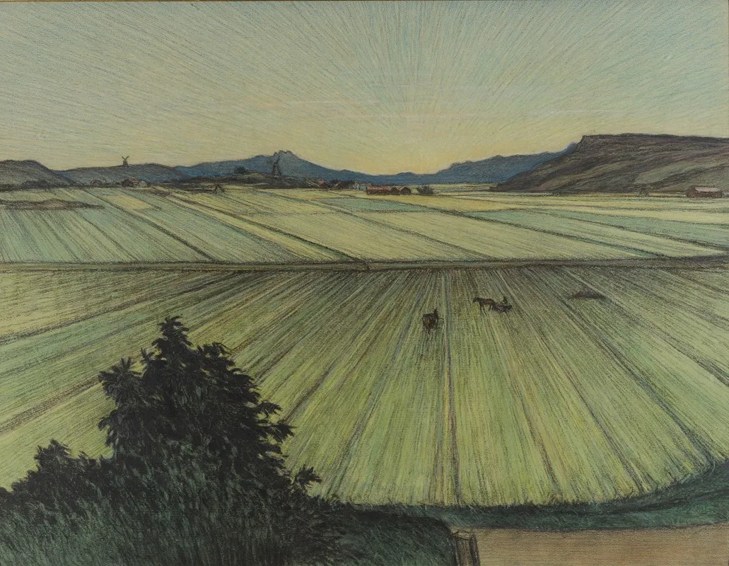 Landscape With Fields 2