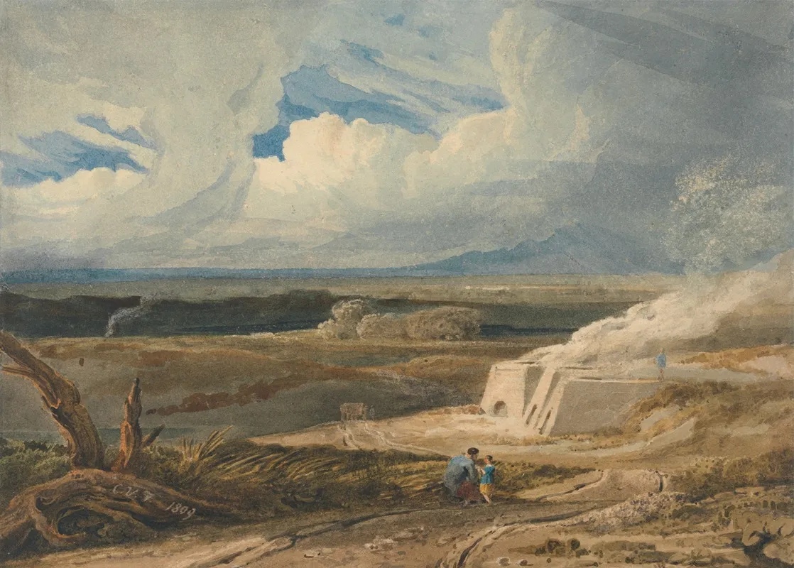 Landscape With Limekiln