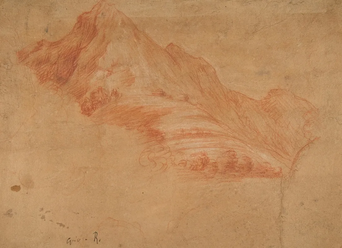 Landscape With Mountains Wall Art by Tanzio da Varallo - High-Resolution Digital Print