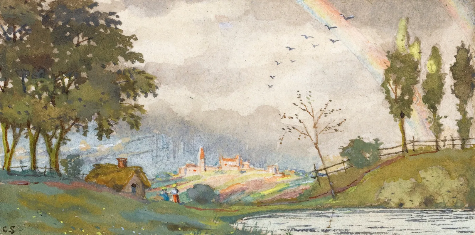 Landscape With Rainbow 2