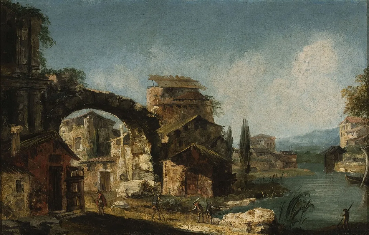 Landscape With Ruins 14