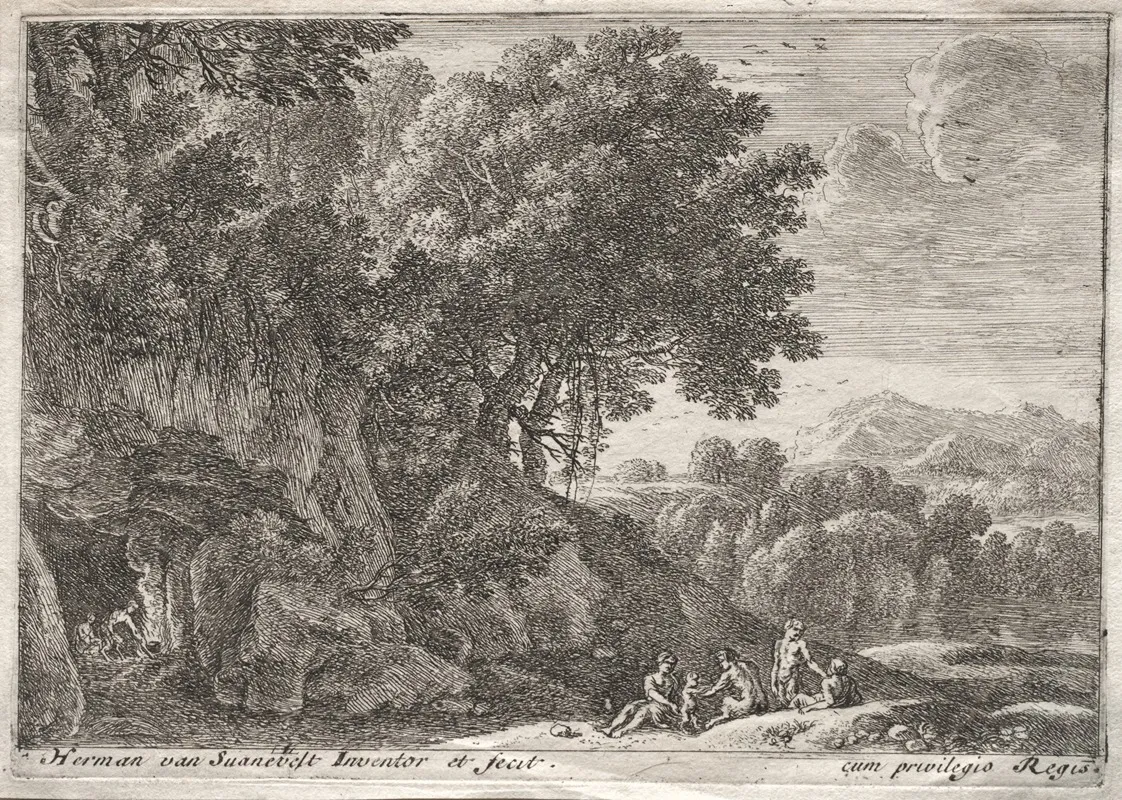 Landscape With Satyrs