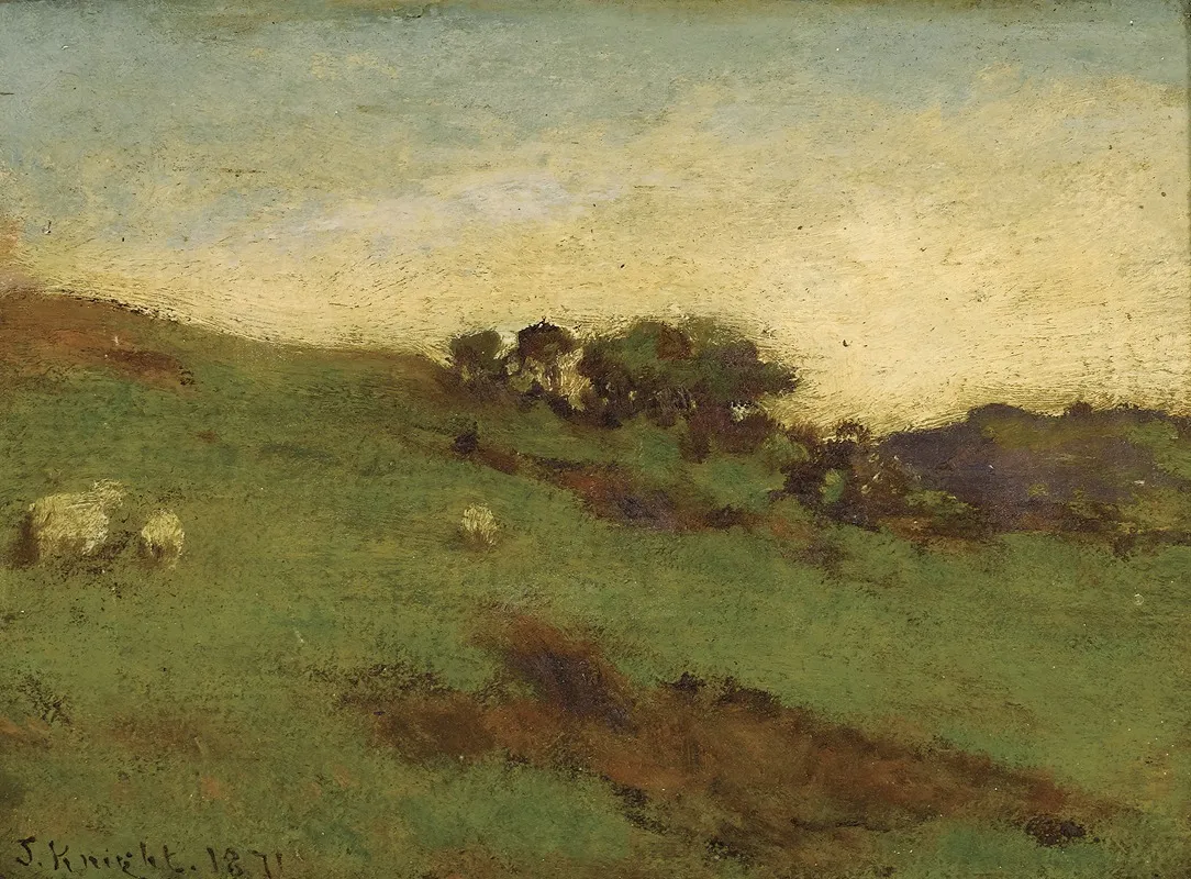 Landscape With Sheep 4