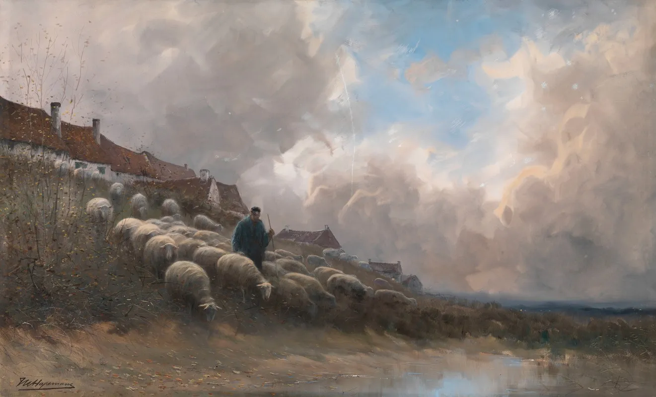 Landscape With Sheep 8