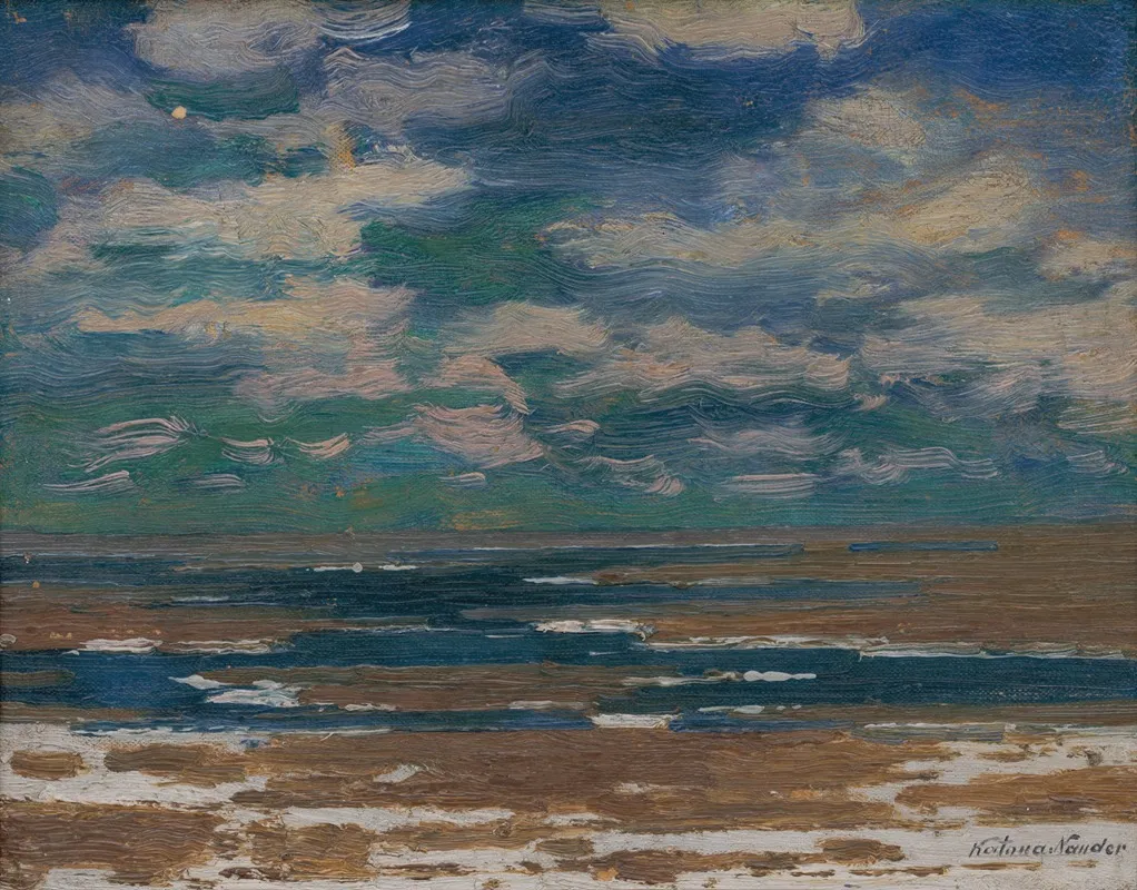 Landscape With Spring Clouds