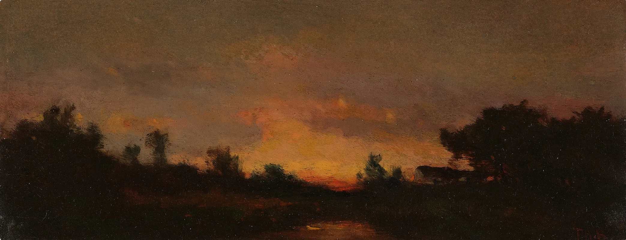 Landscape With Sunset 3